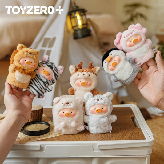 LuLu the Piggy Animal Party 2 Cutest Butler Series Plush Keychain Blind Box