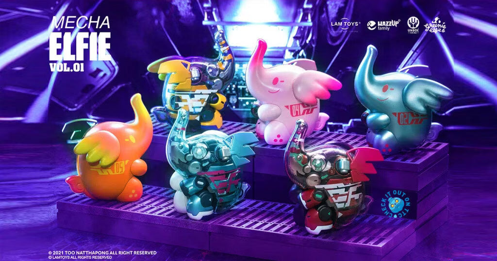 Lamtoys toy Mecha Elfie Series Blind box