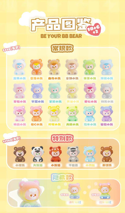 Diudiu Baby Be Your BB Bears Series Mini Blind Box