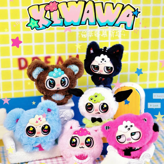 Strawberry Mousseta Noisy Kiwawa Plush Blind Box