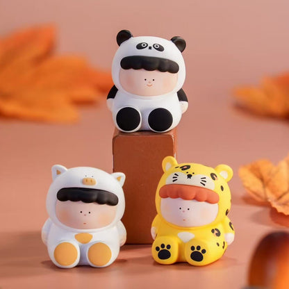 BIG GALLERY "Curious Baby" Cute Animal Baby Series Beans Blind Bag