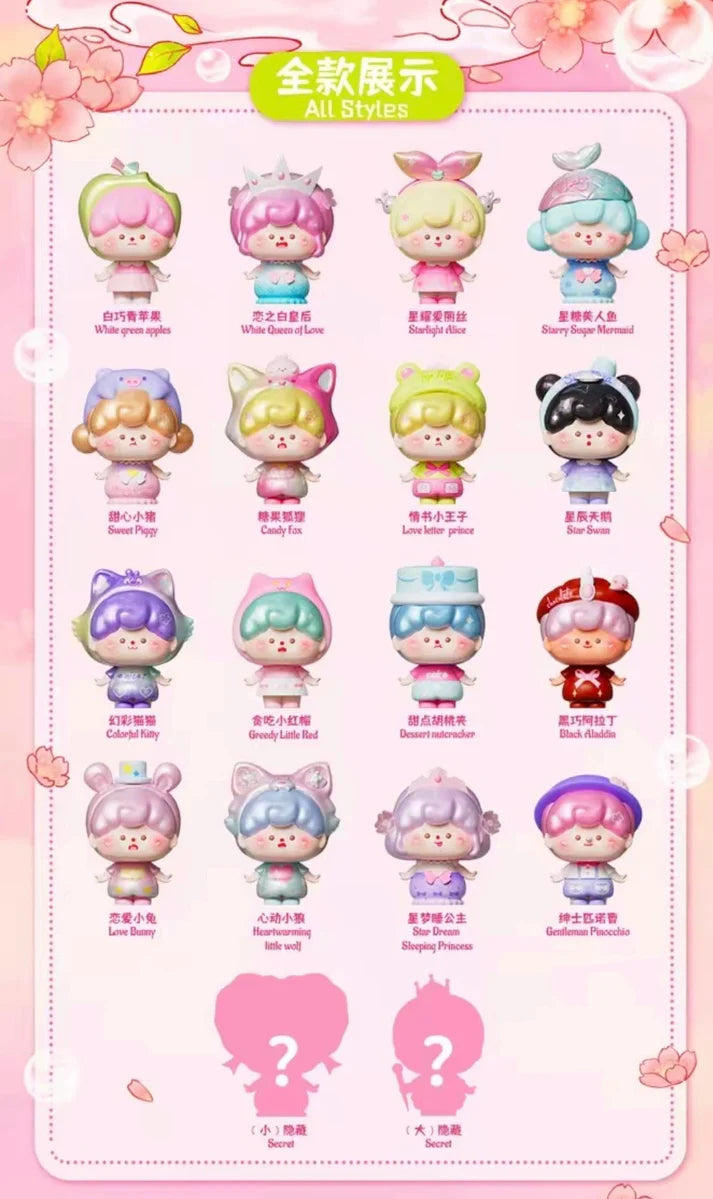 MUNMUN Fairy Tale Sakura Season Bean Series Blind Box