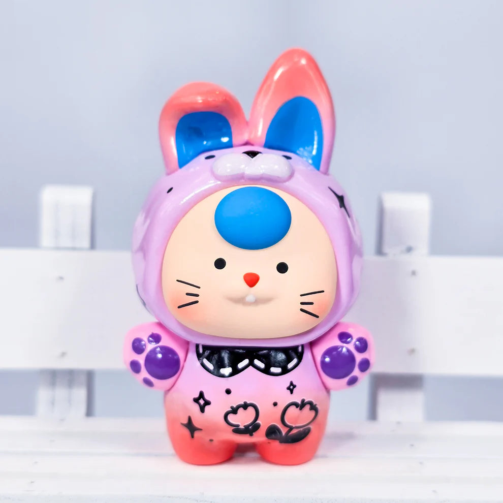 Baby Three Dopamine Rabbit Cute Series Bean Blind Box