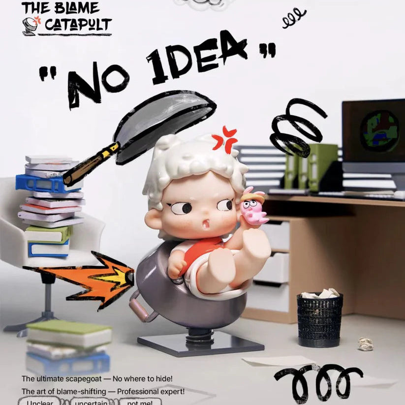 JUANJUAN-Crazy OFFICE: A Guide to the Breaking Point Series Blind Box