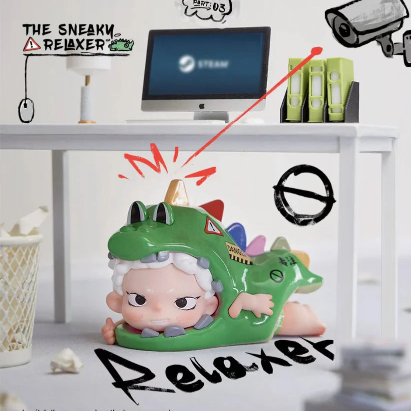 JUANJUAN-Crazy OFFICE: A Guide to the Breaking Point Series Blind Box