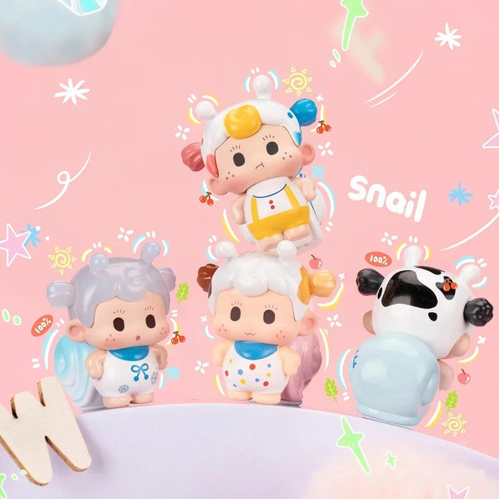 Soda Grumpy Snail Snailie Series Beans Blind Box