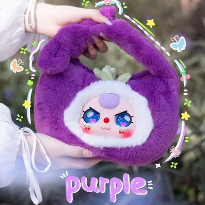 Baby Three Baby Fruit Handbag Series Plush Series Blind Box
