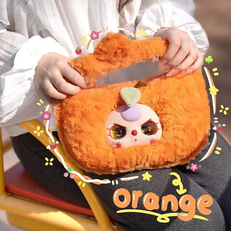 Baby Three Baby Fruit Handbag Series Plush Series Blind Box