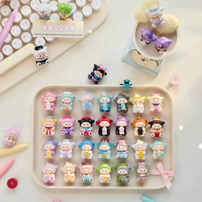LULUDOG’S Baby Fete Series Mini Beans Figures
