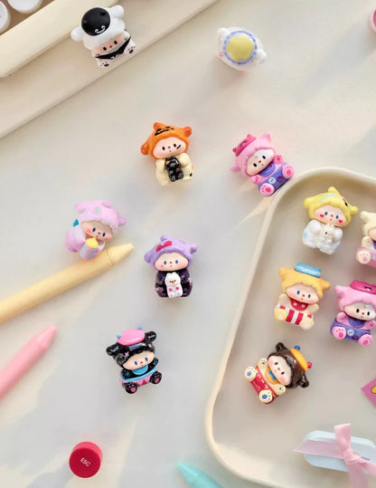 LULUDOG’S Baby Fete Series Mini Beans Figures