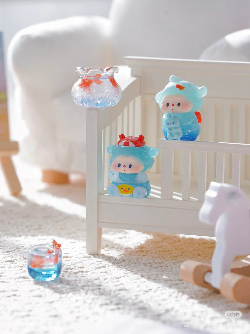 LULUDOG’S Baby Fete Series Mini Beans Figures