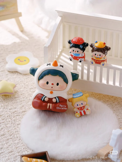 LULUDOG’S Baby Fete Series Mini Beans Figures