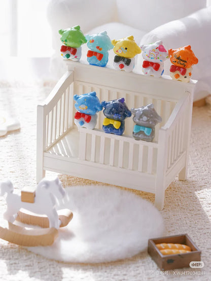 LULUDOG’S Baby Fete Series Mini Beans Figures