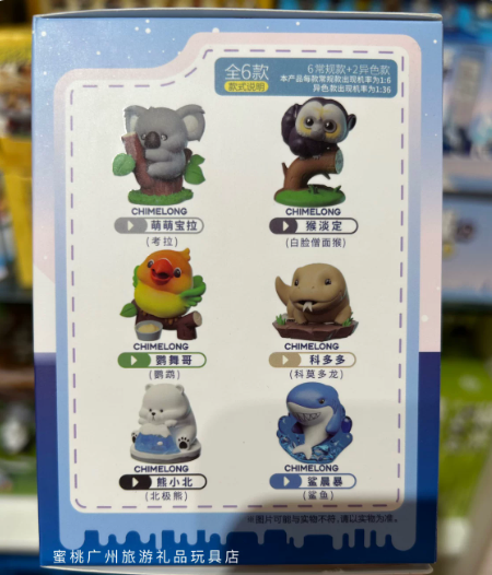 Chimelong Limited Edition Cute Planet Series V2 Blind Box