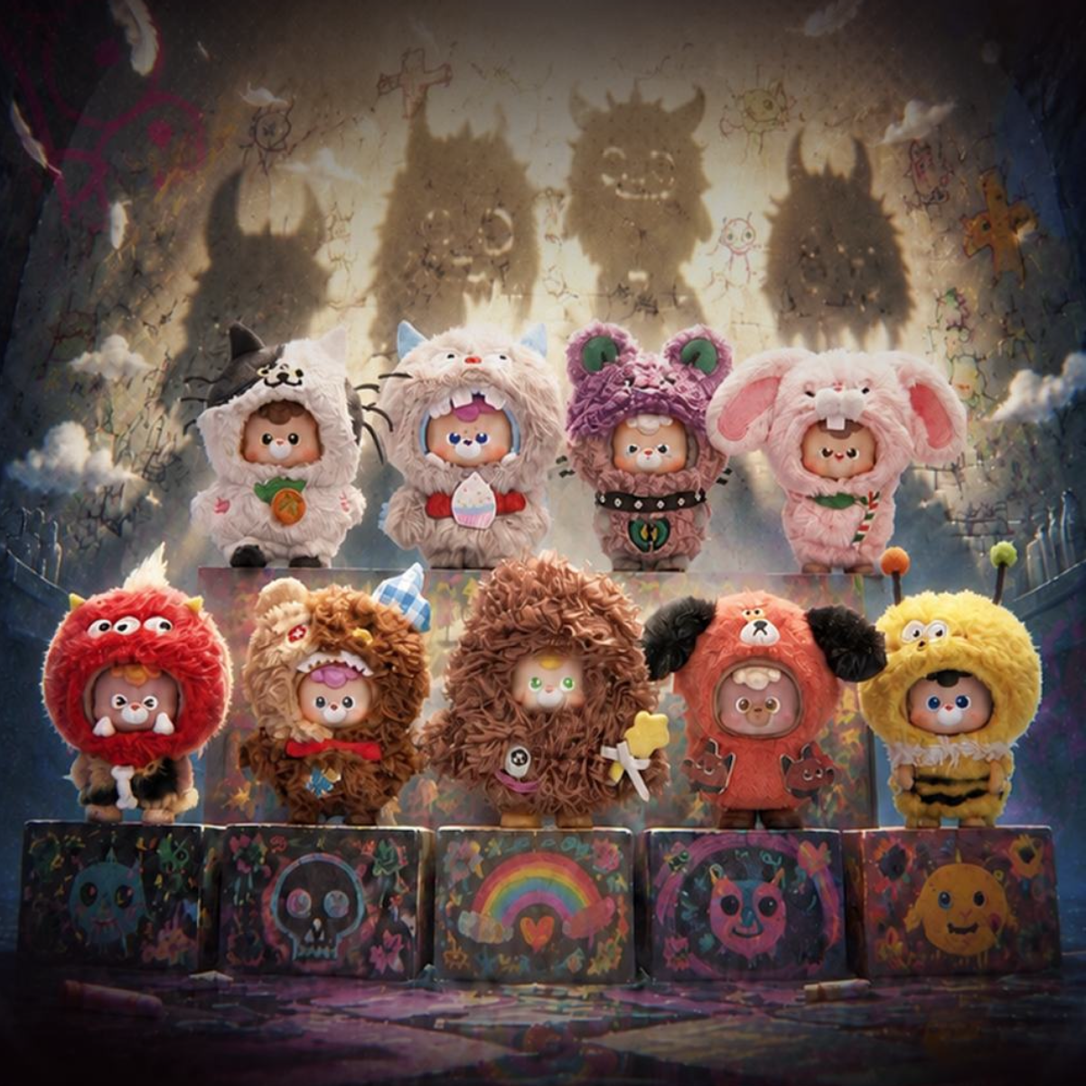 diudiu baby Tag Your Monster Series Blind Box