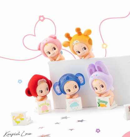 Kewpish Love Animal Lying Posture Figure Series Blind Box