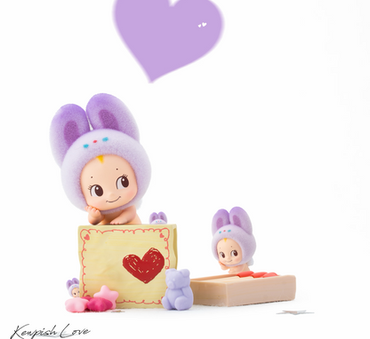 Kewpish Love Animal Lying Posture Figure Series Blind Box