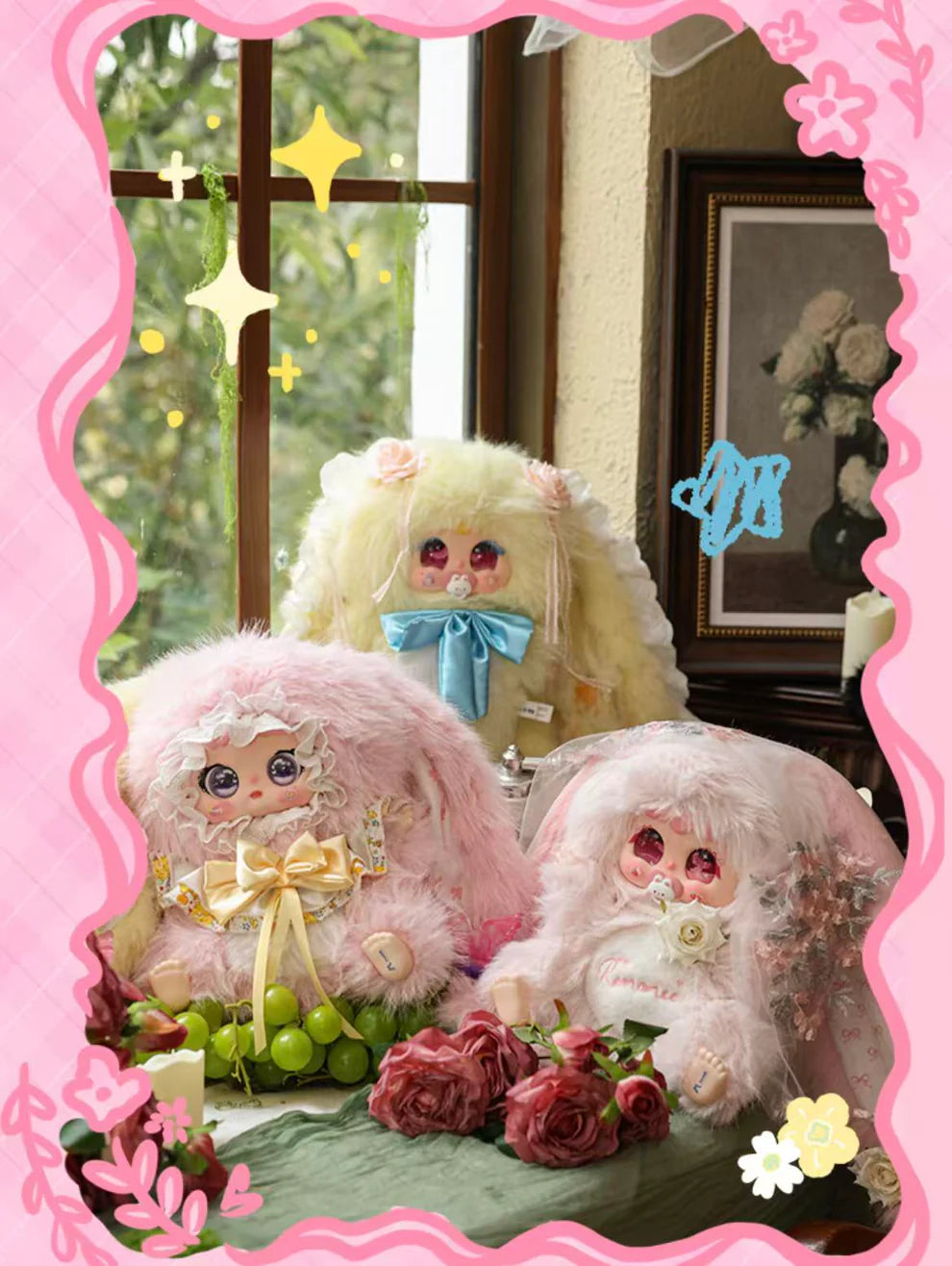 Jiimo-Rose Dream Island Collection 600% Plush Blind Box