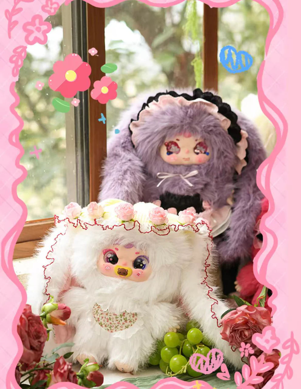 Jiimo-Rose Dream Island Collection 600% Plush Blind Box