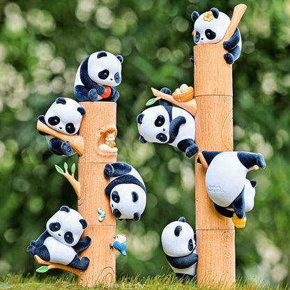 Panda Roll Tree-Climbing Pandas Series PVC Figures Blind Box