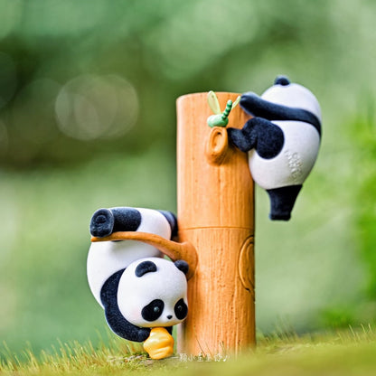 Panda Roll Tree-Climbing Pandas Series PVC Figures Blind Box