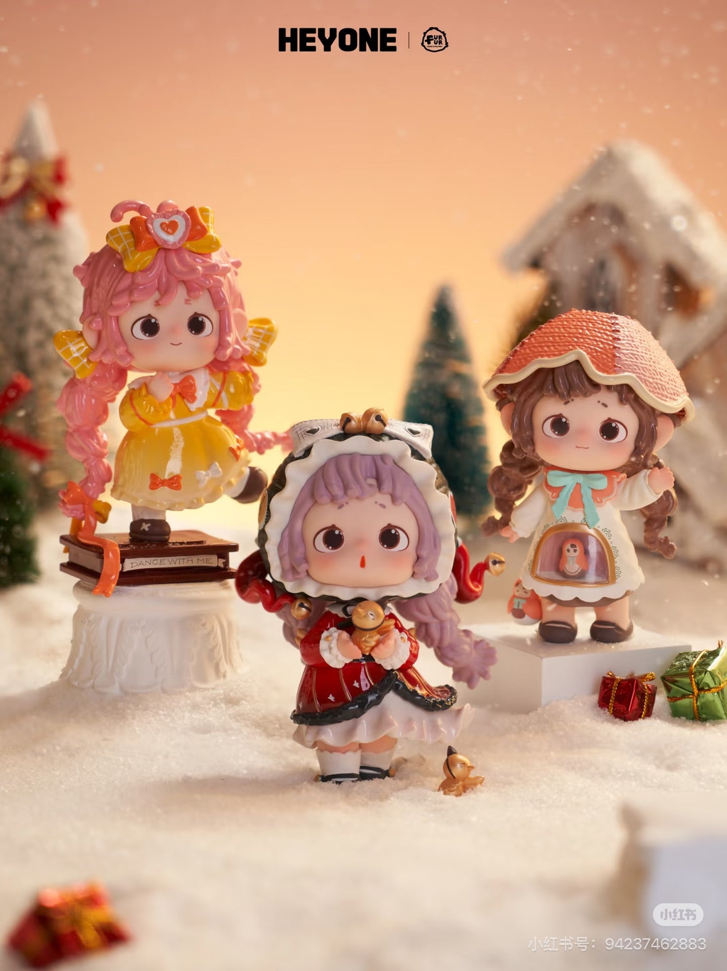 Heyone Furfur Invitation From Mysteryland Figure Blind Box