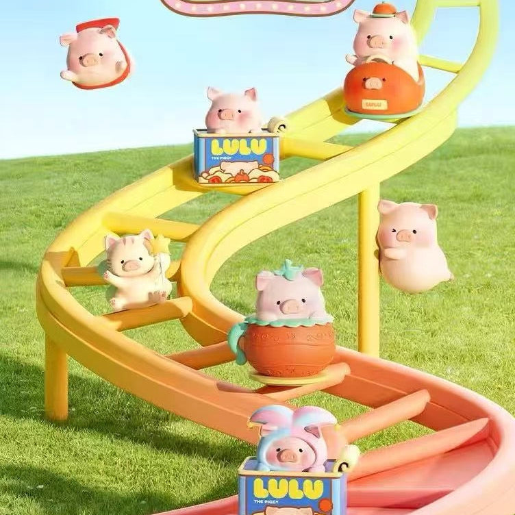 LULU THE PIGGY Car Screen Scented Decorative Mini Figure Blind Box
