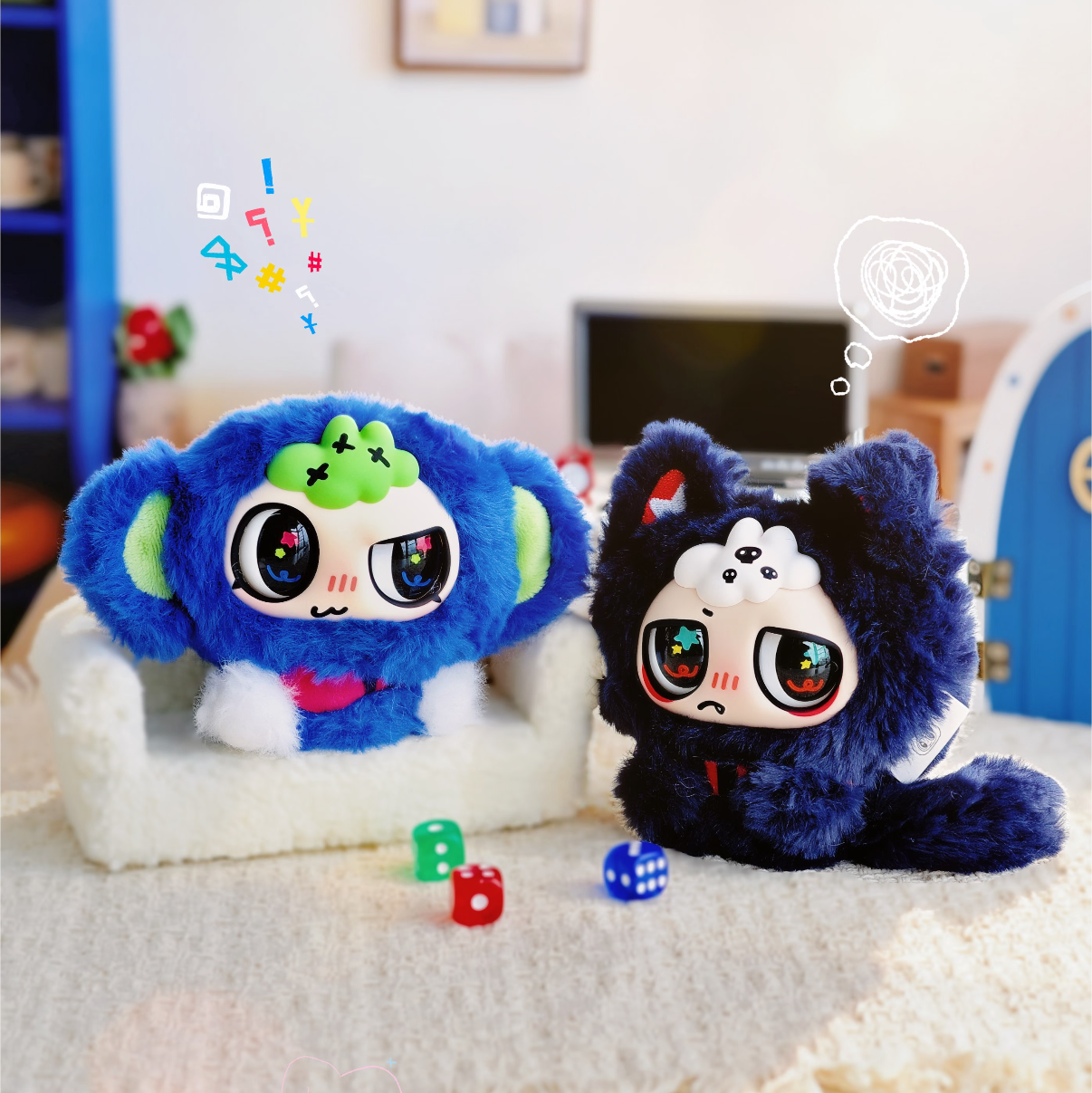 Strawberry Mousseta Noisy Kiwawa Plush Blind Box