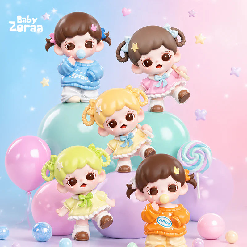 Zoraa Candy Playtime Mini Series Figures Blind Box