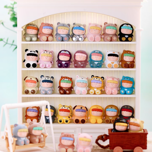 BIG GALLERY "Curious Baby" Cute Animal Baby Series Beans Blind Bag