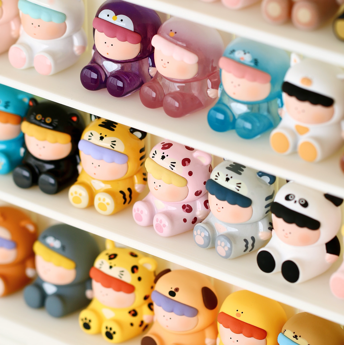 BIG GALLERY "Curious Baby" Cute Animal Baby Series Beans Blind Bag