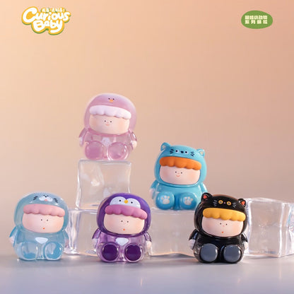 BIG GALLERY "Curious Baby" Cute Animal Baby Series Beans Blind Bag
