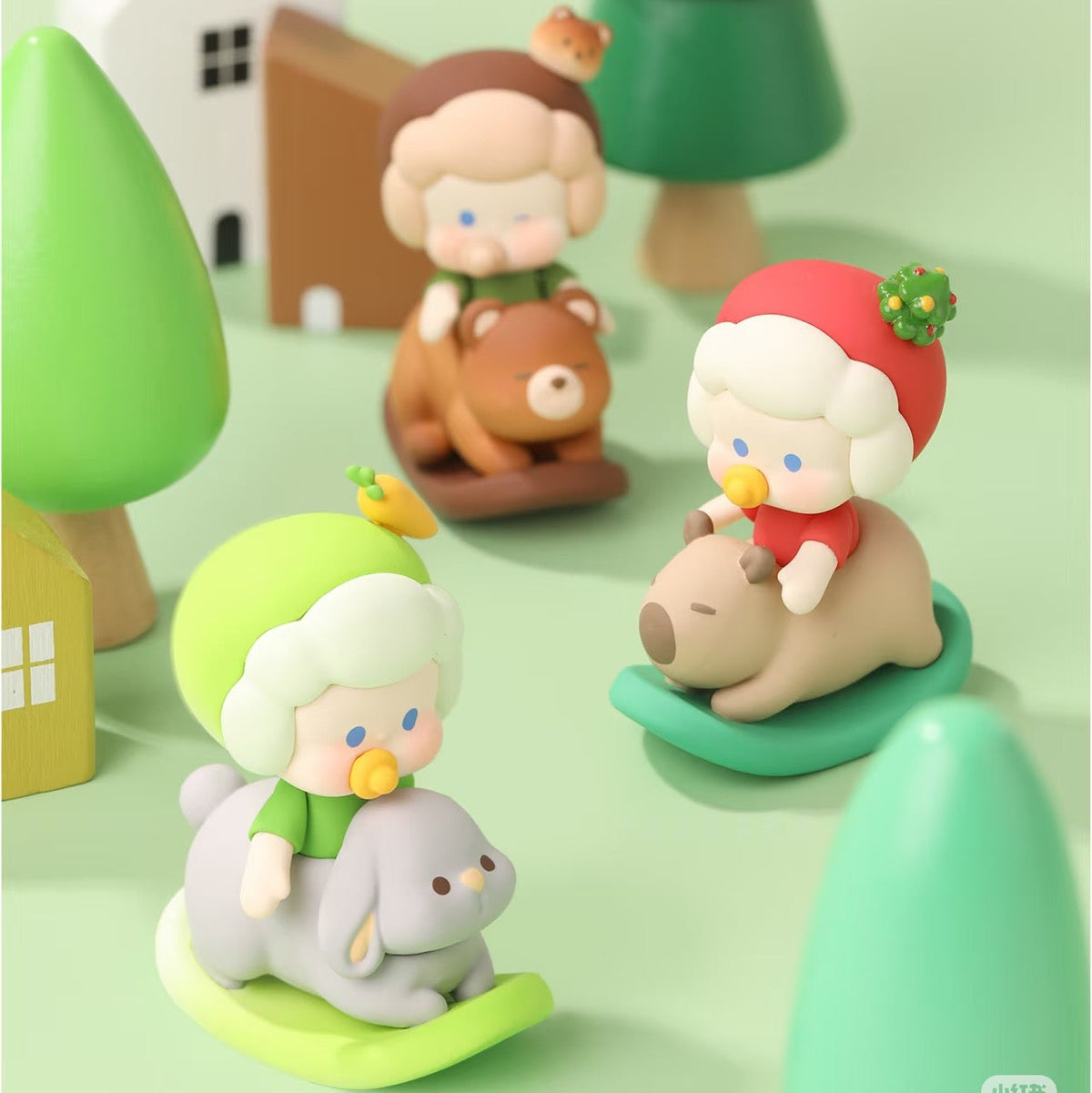 Nororo Studio Baby Kiwi Rocking Fun Series Blind Box