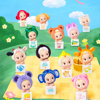 Kewpish Love Animal Lying Posture Figure Series Blind Box