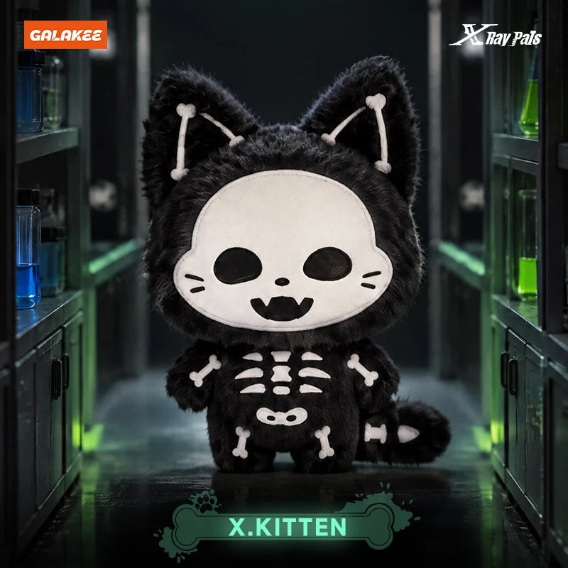 X-RAY PALS Glow in the Dark Series Plush Pendant Blind Box