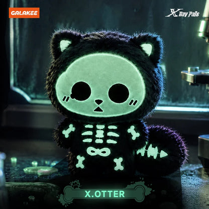 X-RAY PALS Glow in the Dark Series Plush Pendant Blind Box