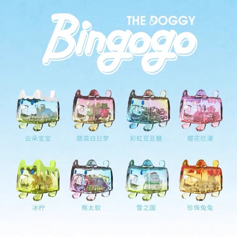Choco Teddy x The Doggy Bingogo Freeze The Moment Series Blind Box