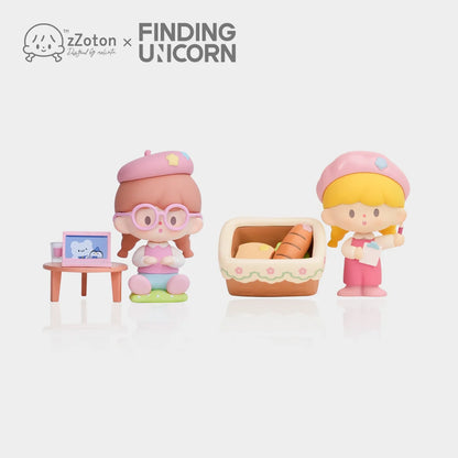 zZoton Cherry Blossom Cafe Series Blind Box