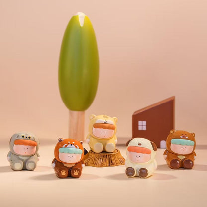BIG GALLERY "Curious Baby" Cute Animal Baby Series Beans Blind Bag