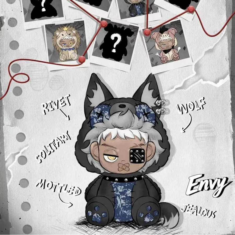 ASHNOXX Ash: The Seven Divine Melodies Series Plush Blind Box