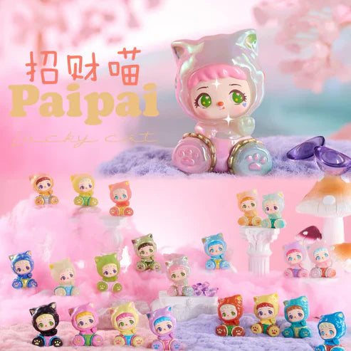 LIILA Paipai Lucky Cat Beans Blind Box
