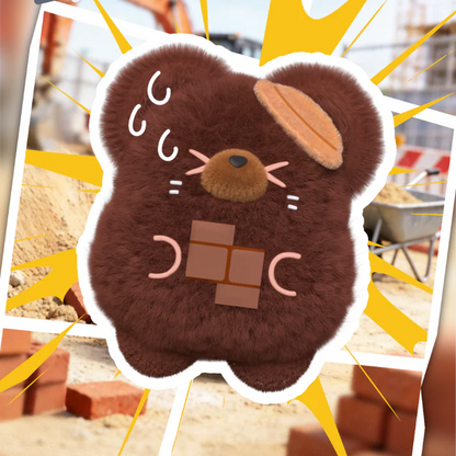 Chichi's All-out Devotion Series Plush Fridge Magnet Blind Box
