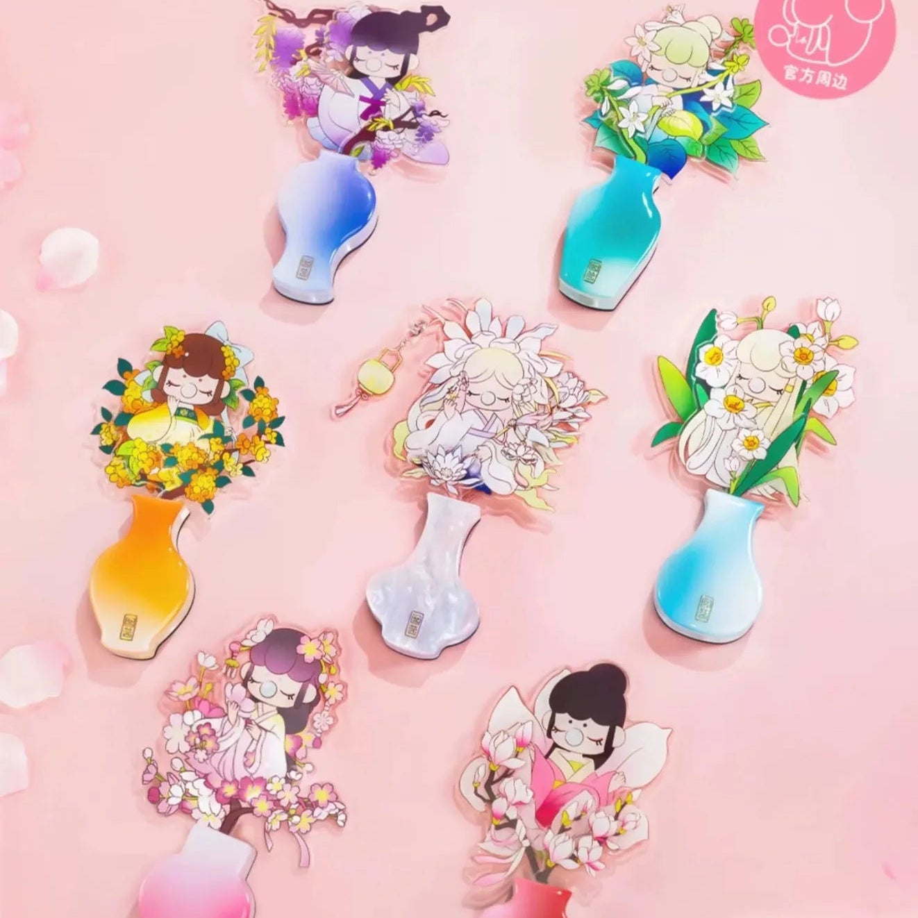 Nanci Flower Stories Series Fridge Magnet Blind Box