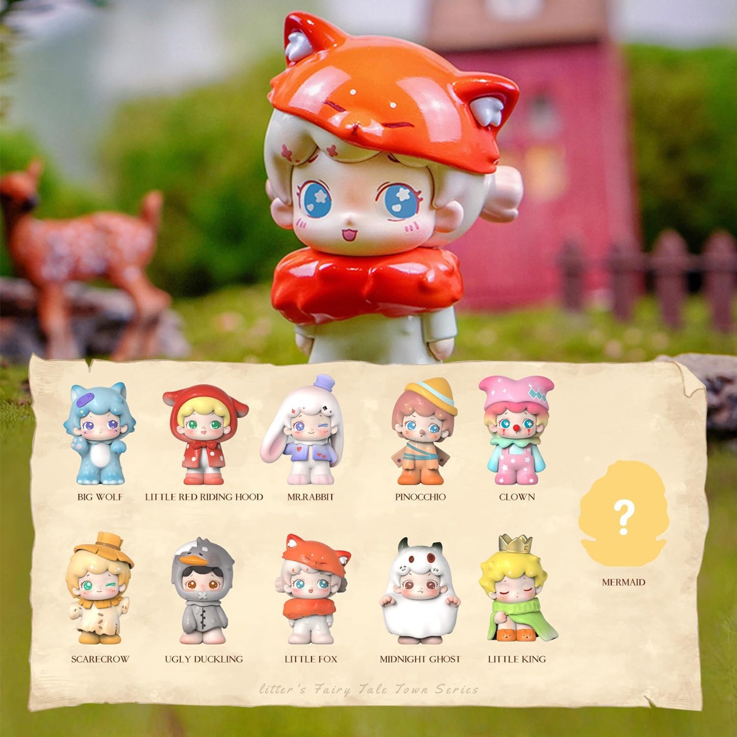 Litter's Fairy Tale Town Series Blind Box Figures