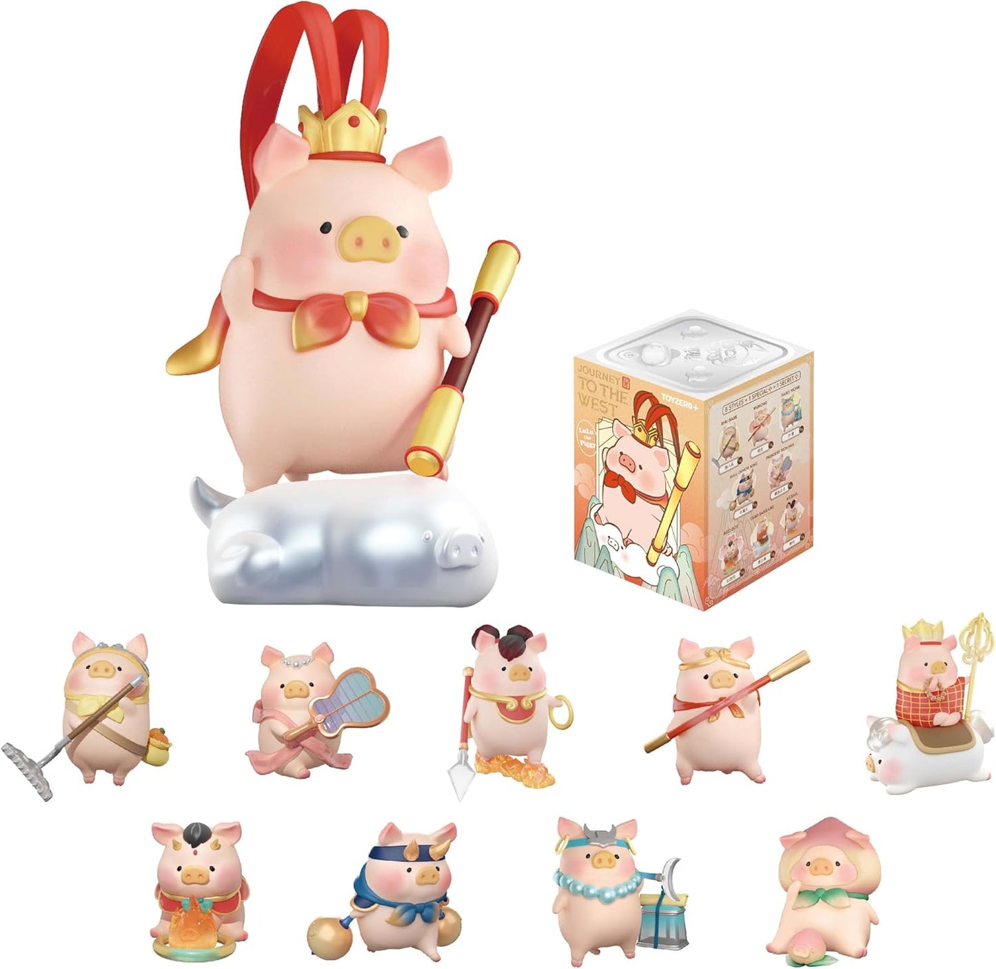 LULU The Piggy Journey in the West Series Blind Boxes