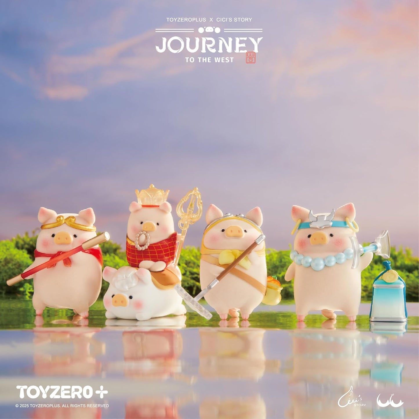LULU The Piggy Journey in the West Series Blind Boxes