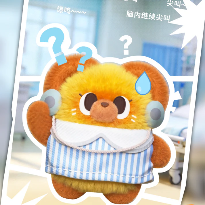 Chichi's All-out Devotion Series Plush Fridge Magnet Blind Box