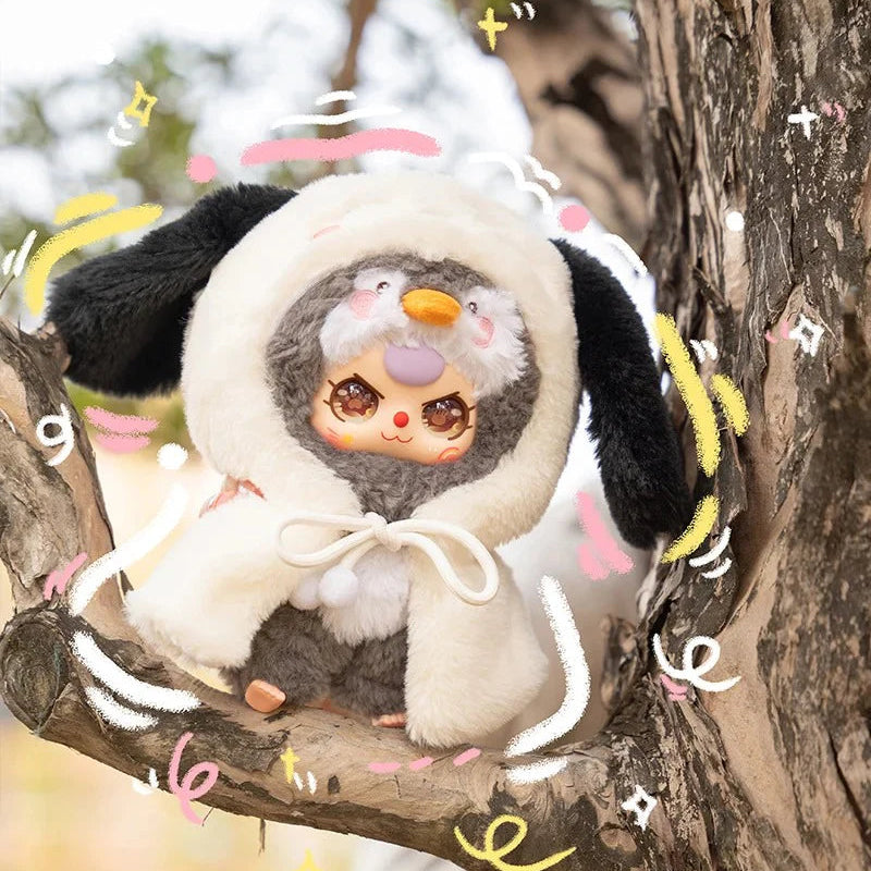 베이비 쓰리, 난 전사가 아니야 시리즈 봉제인형 블라인드 박스 