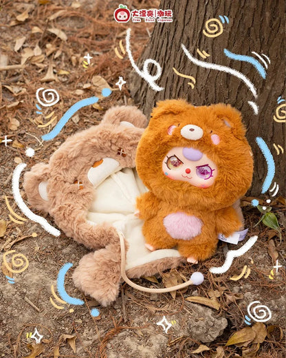 베이비 쓰리, 난 전사가 아니야 시리즈 봉제인형 블라인드 박스 