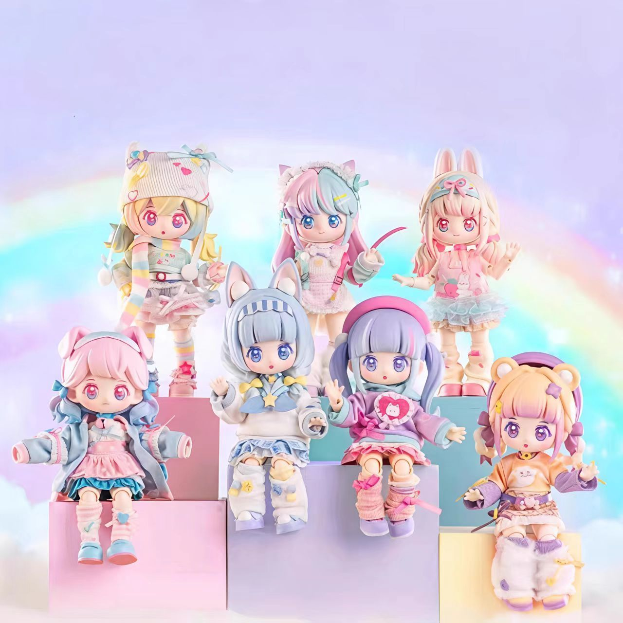 Nyzaii Sweet Imagination Series 1/12 Action Figure BJD Blind Box